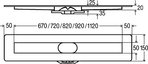 Immagine di Viega ADVANTIX corpo base corriacqua da 80 cm 736972