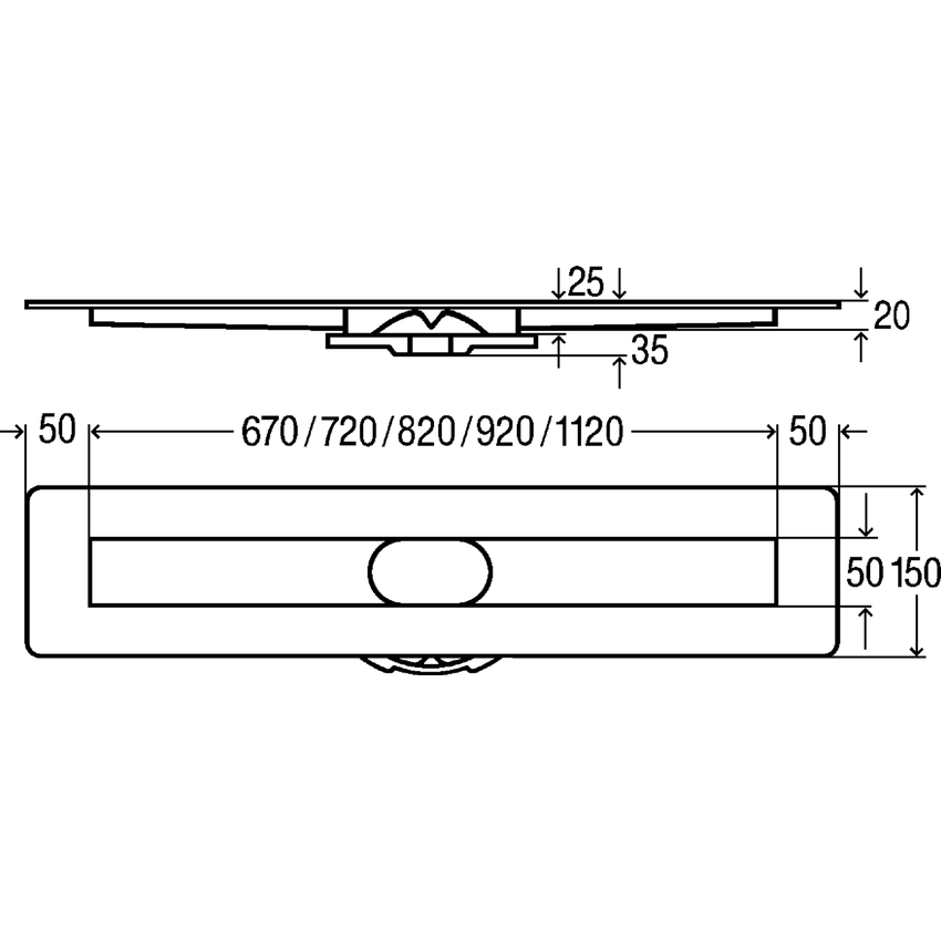 Immagine di Viega ADVANTIX corpo base corriacqua da 80 cm 736972