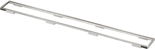 Immagine di Viega ADVANTIX cornice griglia corriacqua profilo arrotondato da 90 cm 737085