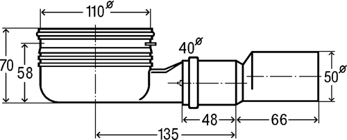 Immagine di Viega ADVANTIX sifone corriacqua 737573