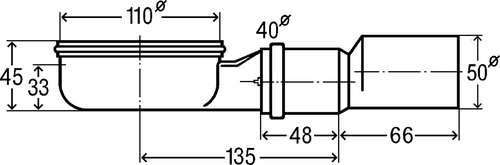 Immagine di Viega ADVANTIX sifone corriacqua 737580