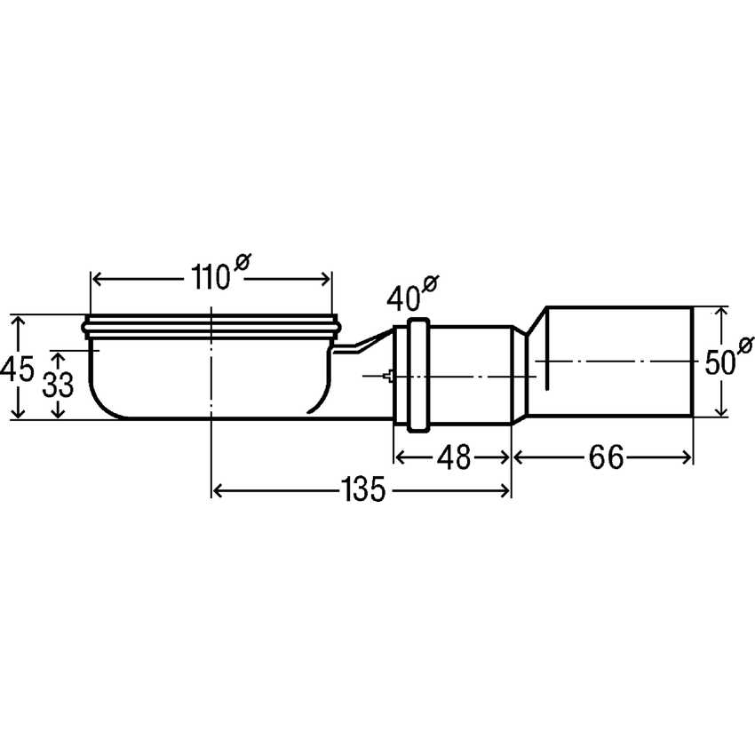 Immagine di Viega ADVANTIX sifone corriacqua 737580