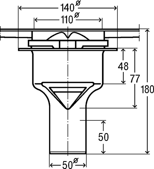 Immagine di Viega ADVANTIX sifone corriacqua 737597