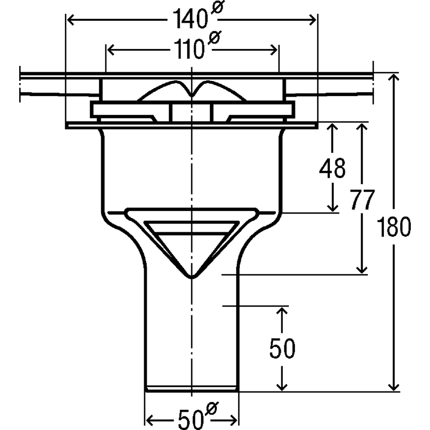 Immagine di Viega ADVANTIX sifone corriacqua 737597