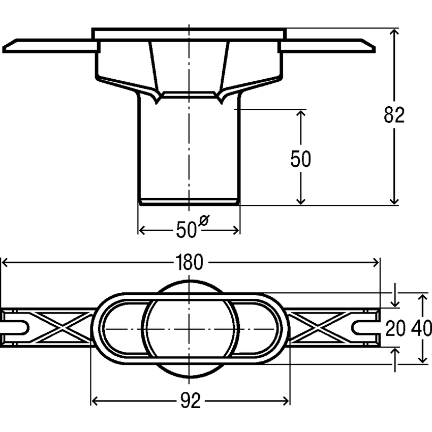 Immagine di Viega ADVANTIX VARIO scarico corriacqua verticale 769550