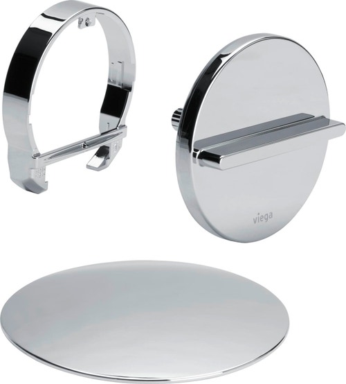 Immagine di Viega ROTAPLEX TRIO vsign RT3 set accessori finitura cromo 734107