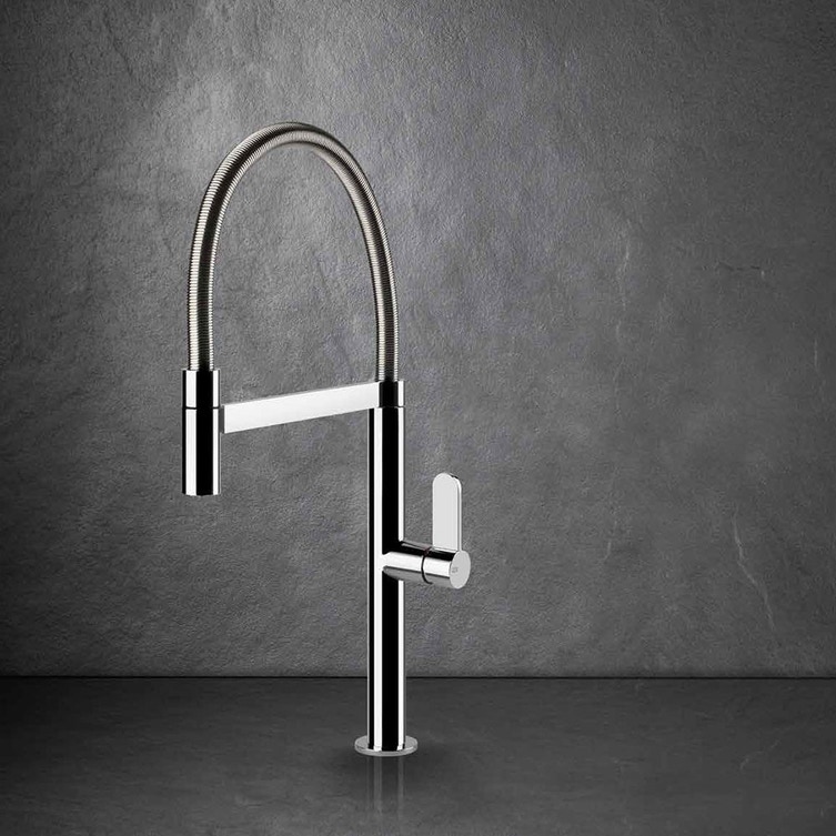 Miscelatore Cucina Gessi Con Doccetta.Gessi 50009 031 Helium Miscelatore Semi Pro Monocomando Con Canna Girevole E Doccetta Estraibile Finitura Cromo Prezzi E Offerte Su Tavolla Com