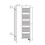 Immagine di Deltacalor ELECTRO scaldasalviette H.188 L.50 cm, finitura cromo BAEP180050TC