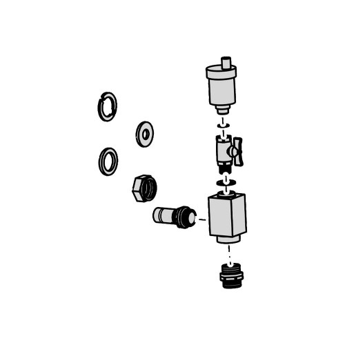 Immagine di Bosch ELT6-2 Disaeratore con sistema di sfiato automatico per collettori solari FT 226-2 8718532817
