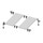 Bosch FS26-2 Kit di connessione idraulica per il montaggio ad integrazione nel tetto per ciascuna fila di collettori solari FKC-2 con lunghezza 1 metro cad a tubo 7735600339