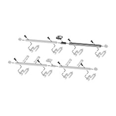 Immagine di Bosch FKA12-2 Kit di rinforzo aggiuntivo per il collettore solare piano verticale di ciascuna fila 8718531027