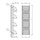 Deltacalor STENDY SHORT scaldasalviette stendino H.177,7 L.48 cm, colore bianco SS177048B
