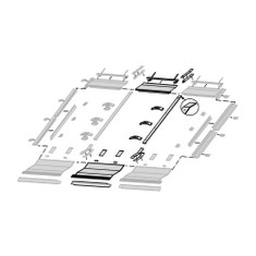 Immagine di Bosch FKI6-2T Kit estensione per il montaggio con inclinazione tetto 25-65° di 1 collettore solare piano verticale aggiuntivo, per sistemi integrati nel tetto 8718532911