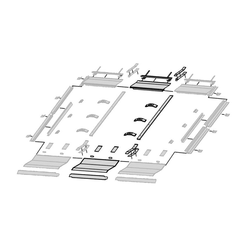 Immagine di Bosch FKI24-2 Kit estensione per il montaggio con inclinazione tetto 25-65° di 1 collettore solare piano orizzontale aggiuntivo, per sistemi integrati nel tetto 8718531000