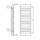Deltacalor Fly Scaldasalviette signal black h. 1220 mm  FY120060S9004
