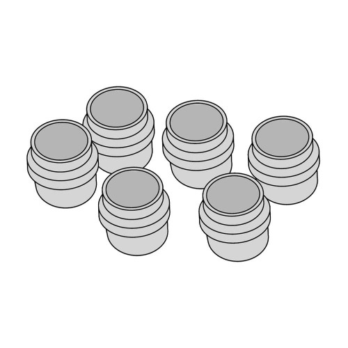 Immagine di Bosch SZ3 Kit ogive in ottone Ø 18 mm (6 pezzi) 7739301075