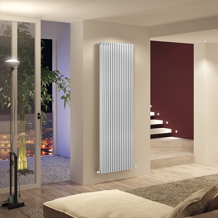 Immagine di Irsap ARPA23_2 radiatore verticale 22 elementi, H.65 L.74,2 P.7 cm, colore bianco finitura lucido SI206502201IR01A01