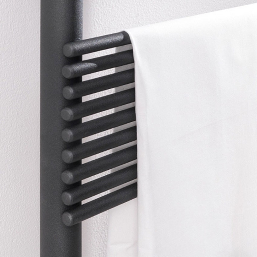 Immagine di Deltacalor HEGO 13 scaldasalviette grigio lucido h 760 mm HG13076045S7040G