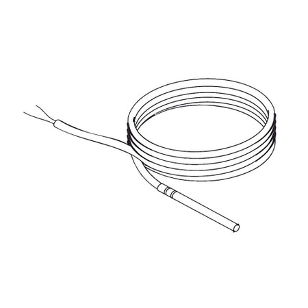 Immagine di Bosch TF2 Sensore temperatura per collettore solare, lunghezza cavo 2.5 m, guaina in silicone resistente alla temperatura 7747009880