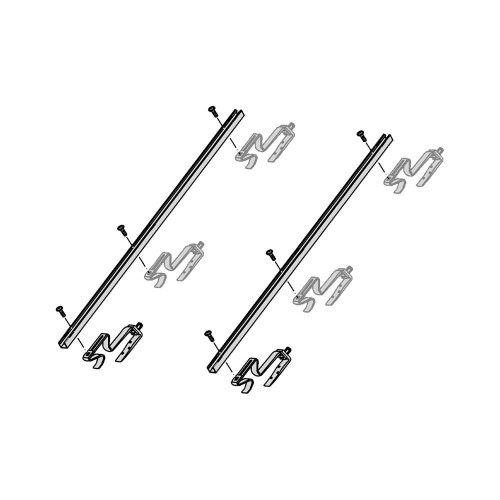 Immagine di Bosch FKA15-2 Kit di montaggio obbligatorio per sistema di montaggio aggiuntivo per ancoraggio a tetto (2 pezzi) 8718531028