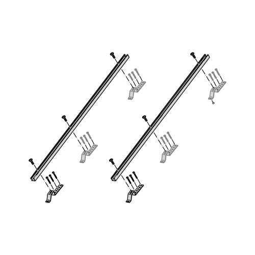 Immagine di Bosch FKA16-2 Kit di montaggio obbligatorio per sistema di montaggio aggiuntivo per ancoraggio a tetto (2 pezzi) 8718531029