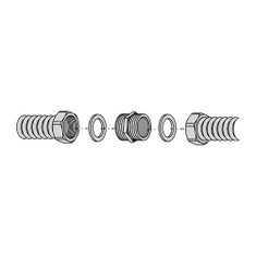 Immagine di Bosch Set di estensione per Twin-Tube DN20 Acc SOVAFIT204