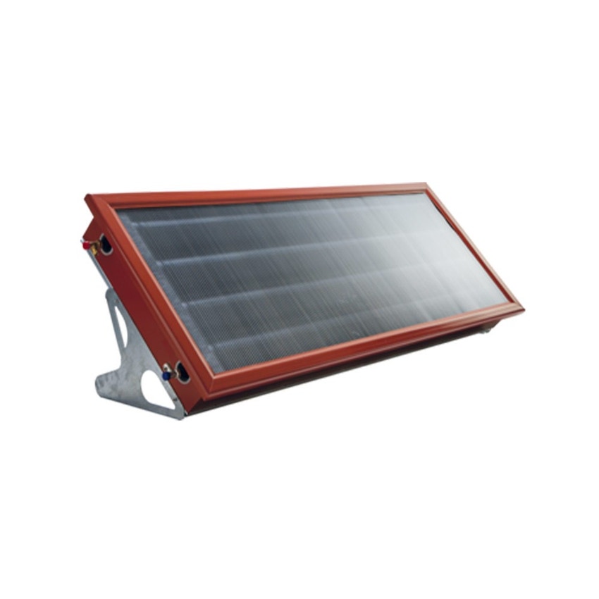 Immagine di Immergas SOLARSMART 150 R Soluzione solare a circolazione naturale con 1 collettore piano e serbatoio integrato, colore rosso tegola 3.029662