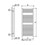 Immagine di Deltacalor CAMBIO scaldasalviette configurazione speciale cromato h 1180 mm CA120045C-SPECIAL