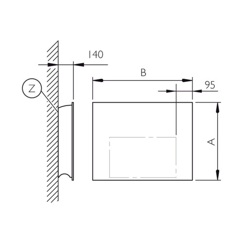 Immagine di Deltacalor ECO HEAT radiatore con scambiatore doppio H.70 L.90 cm, colore bianco ECH2070090B