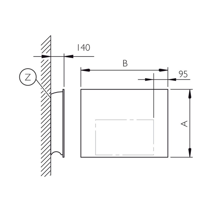 Immagine di Deltacalor ECO HEAT radiatore con scambiatore triplo H.70 L.90 cm, colore bianco ECH3070090B