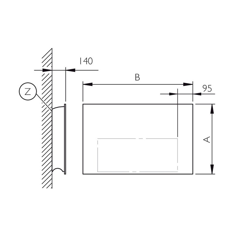 Immagine di Deltacalor ECO HEAT radiatore con scambiatore triplo H.70 L.110 cm, colore bianco ECH3070110B