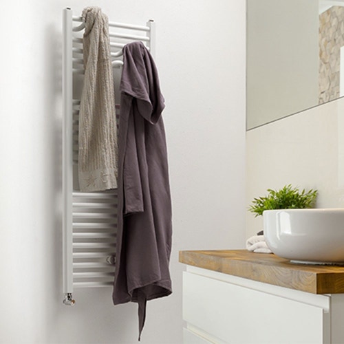 Immagine di Deltacalor AP-UP scaldasalviette bianco h 1177 x l 500 mm CAP120050B