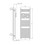 Immagine di Deltacalor AP-UP scaldasalviette bianco h 1510 x l 500 mm CAP150050B