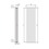 Immagine di Deltacalor FLYLINE VERTICALE DOPPIO radiatore bianco h 1800 x l 524 mm FL2V180007B
