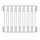 Irsap TESI 2 radiatore per sostituzione A, 8 elementi H.166,5 L.36 P.6,5 cm, colore bianco RT216650802IRNON01_