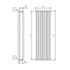 Immagine di Deltacalor HEGOLINE 23 VERTICALE singolo radiatore Bianco h. 400 x L. 518 mm HH231V040014B