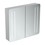 Immagine di Ideal Standard Specchio contenitore L.80 H.70 P.17 cm, con ante a specchio interno/esterno, finitura alluminio T3388AL