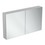 Immagine di Ideal Standard Specchio contenitore L.120 H.70 P.17 cm, con specchio ingranditore interno, finitura alluminio T3499AL