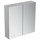 Ideal Standard Specchio contenitore L.70 H.70 P.17 cm, finitura alluminio T3590AL