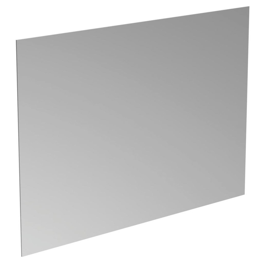 Ideal Standard T4133BH CONCA specchio rotondo sospeso Ø 90 cm, con luce a  led, su telaio metallico finitura black brown