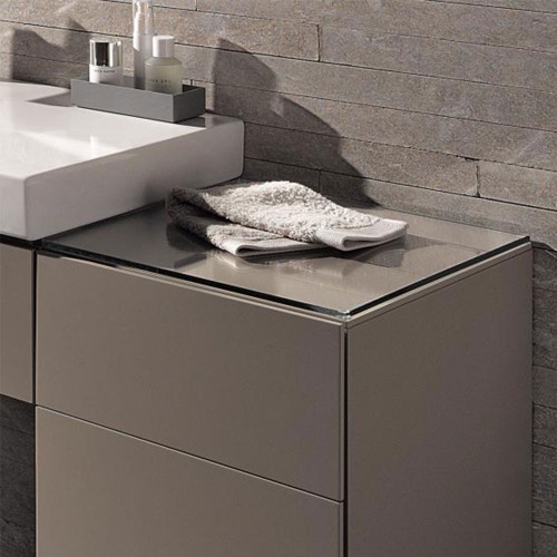 Immagine di Geberit XENO² mensola L.45 cm, in vetro trasparente temperato 500.523.00.1