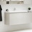 Immagine di Geberit ACANTO mobile sottolavabo sospeso L.90 cm, per lavabo standard e slim, con un cassetto esterno e interno, corpo colore grigio sabbia finitura opaco, cassetti colore grigio sabbia finitura vetro lucido 500.612.JL.1