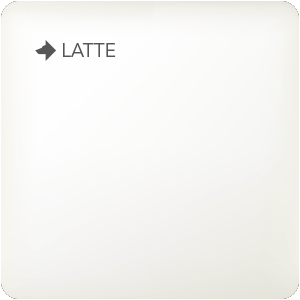 Immagine di Flaminia LINK coprivaso avvolgente colore BIANCO LATTE finitura OPACO in termoindurente a discesa rallentata 5051CW03-LAT-O