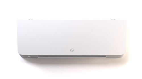 Immagine di Olimpia Splendid Bi2 SLW Wall inverter 400, ventilconvettore idronico a parete con valvola a 3 vie e comando touch remote, colore bianco 01787