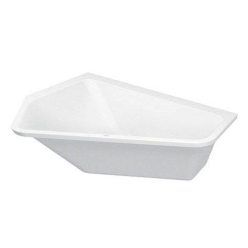 Immagine di Duravit PAIOVA 5 vasca a incasso L.177 P.130 cm, installazione ad angolo integrata a sx, colore bianco 700390000000000