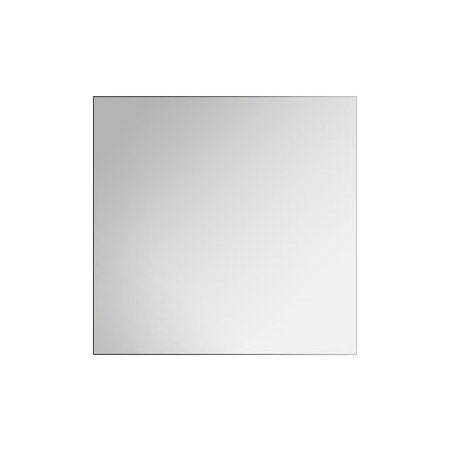 Immagine di Inda specchio h 96 x l 100 cm con telaio in alluminio tipo cromo. S301460