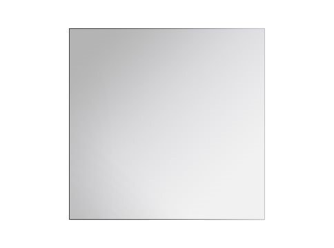 Immagine di Inda specchio h 96 x l 100 cm con telaio in alluminio tipo cromo. S301460