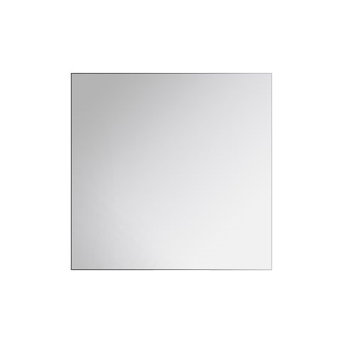 Immagine di Inda specchio h 96 x l 100 cm con telaio in alluminio tipo cromo. S301460