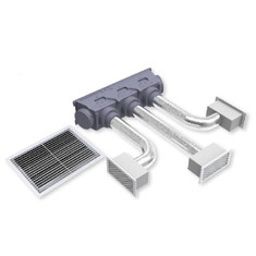 Immagine di Tecnosystemi Kit svelto EOLO 3 zone per climatizzatore canalizzabile (Daikin FDXS-F-25/35, FXDQA 15/32 FDXM-F 25/35) PL11166033