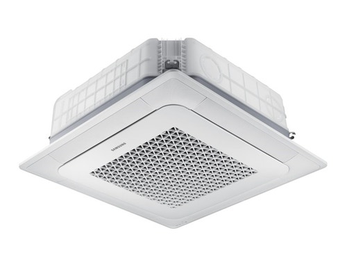 Immagine di Samsung CASSETTA 4 VIE WINDFREE ALTA EFFICIENZA Climatizzatore a cassetta monosplit inverter | unità esterna 13.4 kW trifase unità interna 48000 BTU AC140BN4PKG/EU+AC140BXAPNG/EU